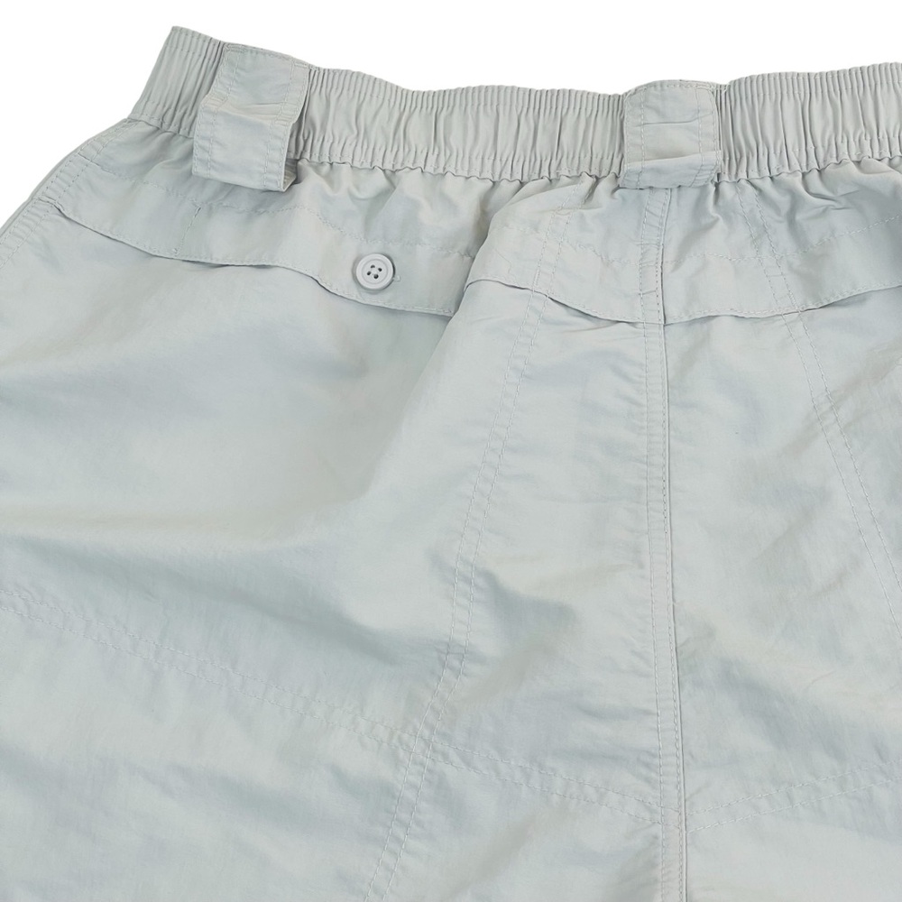 Aftco Shorts Mens 40x9 Gray Fishing Outdoor Hiking Elastic Waistband Lightweight - Picture 7 of 16